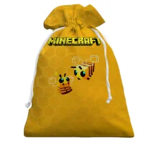 3D Подарочный мешочек Minecraft пчелы