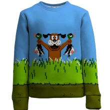 Дитячий 3D світшот Duck Hunt