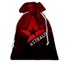3D Подарунковий мішечок Astralis у червоному диму