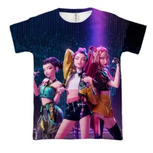 3D футболка K-pop demon hunters show