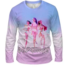 Мужской 3D лонгслив HUNTRIX K-POP