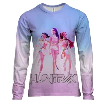 Женский 3D лонгслив HUNTRIX K-POP