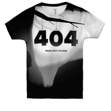 Детская 3D футболка Limbo - 404 not found
