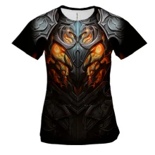 Жіноча 3D футболка Fire Costume (DarkSouls)