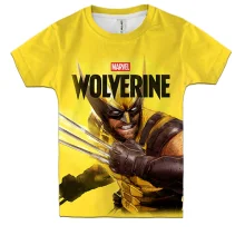 Детская 3D футболка Marvel's Wolverine