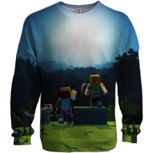 3D свитшот Minecraft Anniversary