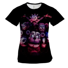 Женская 3D футболка Five Nights at Freddy