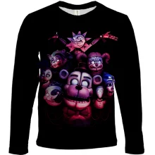 Детский 3D лонгслив Five Nights at Freddy