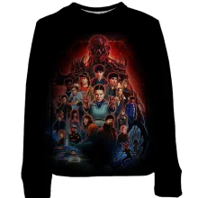 Детский 3D свитшот Stranger Things Poster