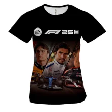 Жіноча 3D футболка F1 25 Cover Art