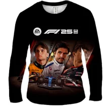 Чоловічий 3D лонгслів F1 25 Cover Art