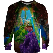 3D свитшот Minecraft Bedrock Edition