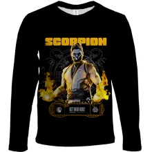 Детский 3D лонгслив Scorpion (Mortal-Kombat)