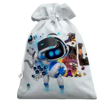 3D Подарочный мешочек Astro Bot Game