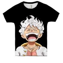 Детская 3D футболка Laughing Luffy