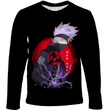 Детский 3D лонгслив Kakashi Hatake, sharingan
