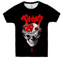 Детская 3D футболка Skull Knight Berserk