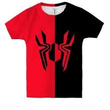 Детская 3D футболка Spider-Man Logo Minimalism