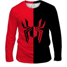 Чоловічий 3D лонгслів Spider-Man Logo Minimalism