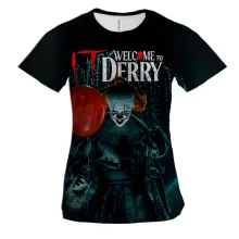 Женская 3D футболка IT: Welcome to Derry