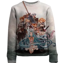 Детский 3D свитшот Granblue Fantasy Relink
