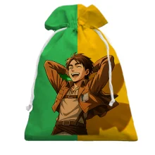 3D Подарочный мешочек Eren Yeager Laughing