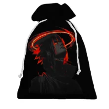 3D Подарочный мешочек Sasuke Uchiha dark