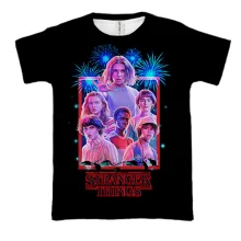 3D футболка Stranger Things 80-ті
