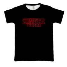3D футболка Stranger Things Logo