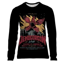 Жіночий 3D лонгслів Stranger Things Demogorgon