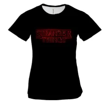 Женская 3D футболка Stranger Things Logo