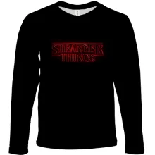 Детский 3D лонгслив Stranger Things Logo