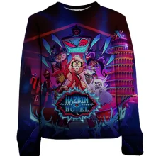 Детский 3D свитшот Hazbin Hotel poster