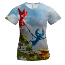 Женская 3D футболка Unravel Two