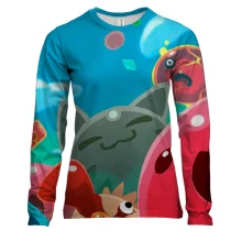 Женский 3D лонгслив Slime Rancher