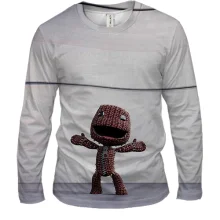 Мужской 3D лонгслив Sackboy: A Big Adventure