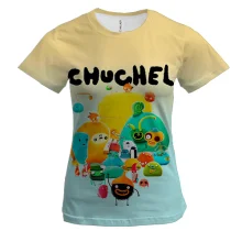 Женская 3D футболка CHUCHEL game