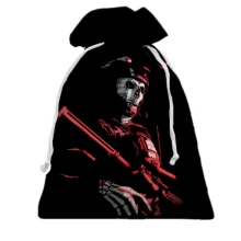 3D Подарунковий мішечок Ghost - Call of Duty