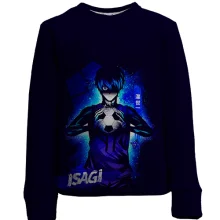 Дитячий 3D світшот Isagi - Blue Lock