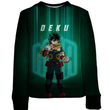 Дитячий 3D світшот Deku - MHA