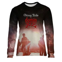 Жіночий 3D лонгслів Stray Kids - The dominATE experience