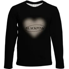 Дитячий 3D лонгслів Blackpink Heart