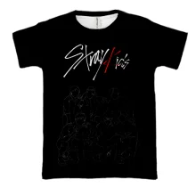 3D футболка Stray Kids (силуэты)
