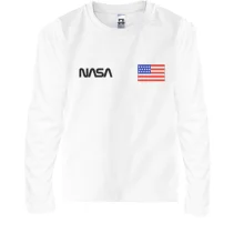 Детский лонгслив Сотрудник NASA