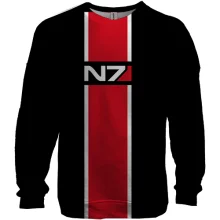3D свитшот N7 (с полосой)