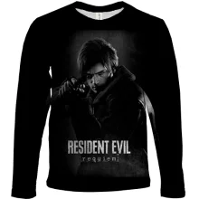 Детский 3D лонгслив Leon S Kennedy - RE Requiem