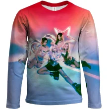 Детский 3D лонгслив GIRLSET (K-Pop)