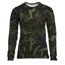 Женский 3D лонгслив CS2 - Guns Camouflage