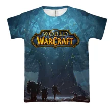 3D футболка World of Warcraft: Cataclysm с Древом Жизни