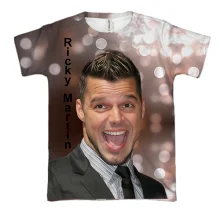 3D футболка Ricky Martin